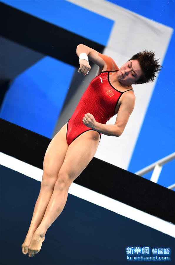 （裏約奧運會）（16）跳水——女子十米跳臺：中國選手包攬金銀牌