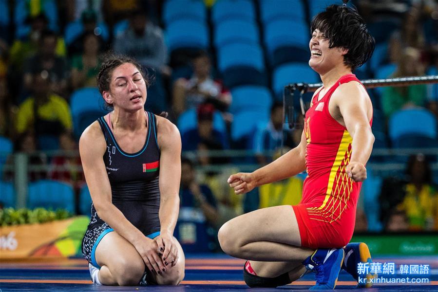 （里约奥运会）（7）摔跤——女子自由式75公斤级：中国选手获铜牌