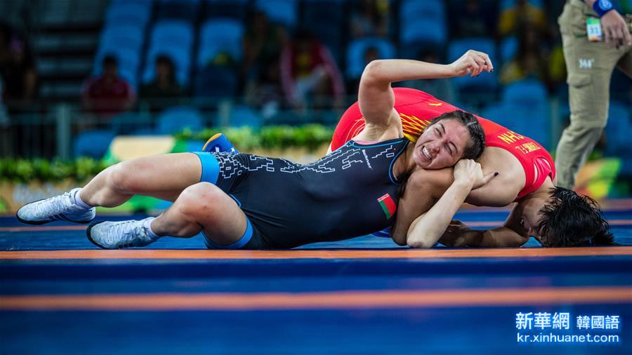 （里约奥运会）（9）摔跤——女子自由式75公斤级：中国选手获铜牌