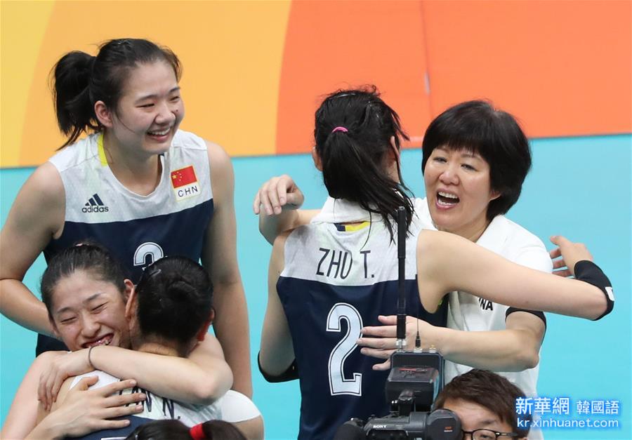 （裏約奧運會）（42）排球——女排：中國隊挺進決賽