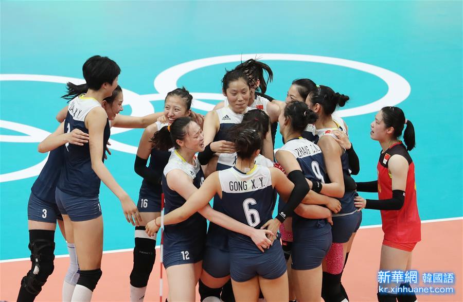 （裏約奧運會）（43）排球——女排：中國隊挺進決賽