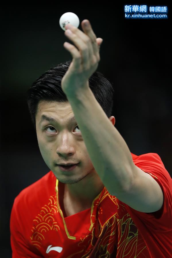 （裏約奧運會）（33）乒乓球——中國男隊奪金