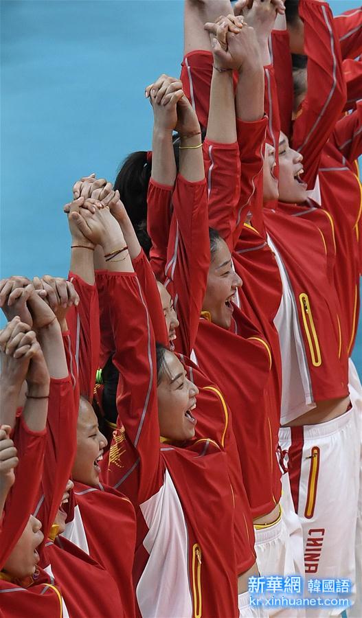 （里约奥运会·领奖台）（36）排球——中国女排夺冠