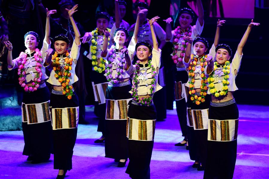 （晚報）（1）雲南大型傣劇《刀安仁》在京上演