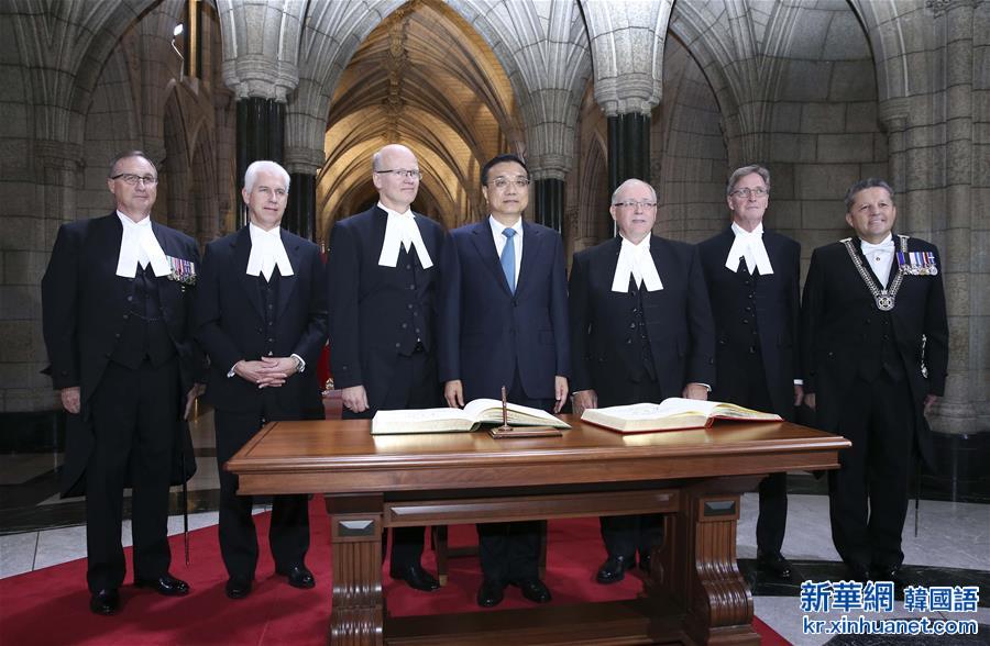 （XHDW）（1）李克强会见加拿大参议长富里和众议长里甘