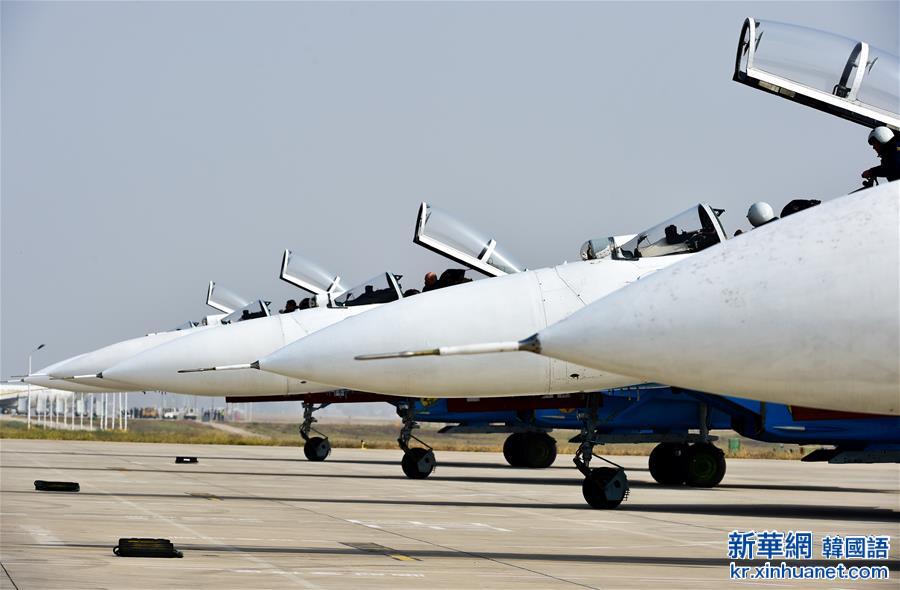 （社會）（4）俄羅斯“勇士”特技飛行表演隊抵達中國