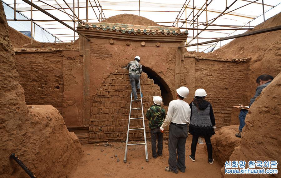 （图文互动）（2）河南荥阳发现国内首个明代亲王级壁画墓