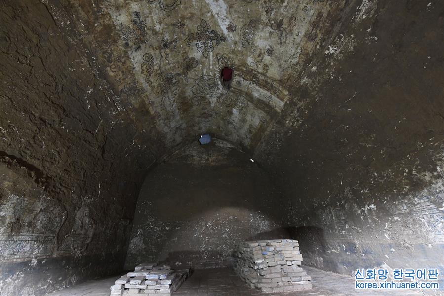（图文互动）（3）河南荥阳发现国内首个明代亲王级壁画墓