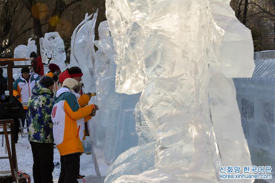 （文化）（12）第36届全国专业冰雕比赛在哈尔滨落下帷幕