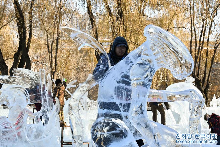 （文化）（7）第36届全国专业冰雕比赛在哈尔滨落下帷幕