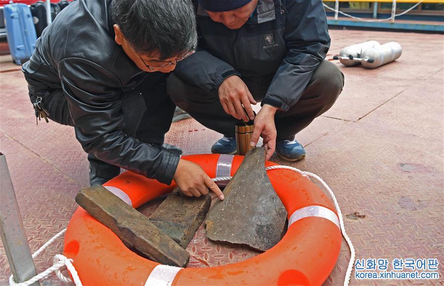 （文化）（7）江西南城一水库发现摩崖造像 “佛头”遗迹浮出水面