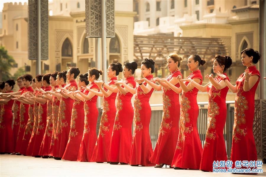（国际）（3）中华文化快闪活动在迪拜举行