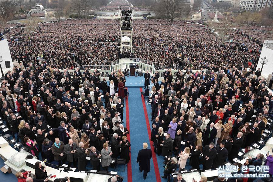 （外代一线）（4）特朗普宣誓就任美国总统