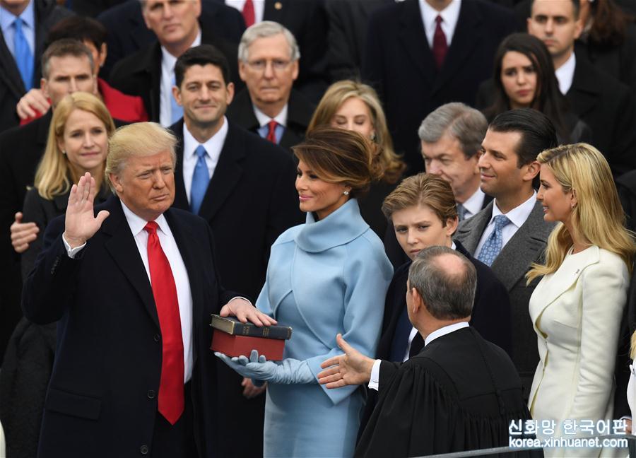 （外代一线）（11）特朗普宣誓就任美国总统