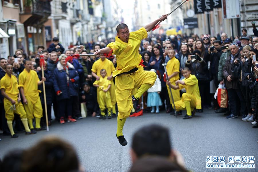（国际）（4）“欢乐春节”庆祝活动在罗马举行