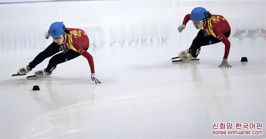 （大冬会）（2）短道速滑——中国选手包揽女子500米冠亚军 
