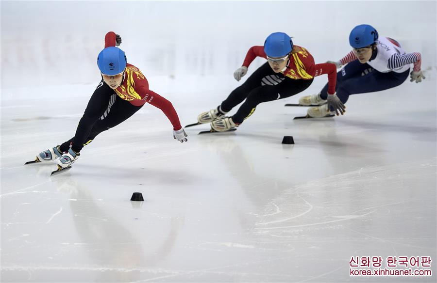 （大冬会）（6）短道速滑——中国选手包揽女子500米冠亚军 