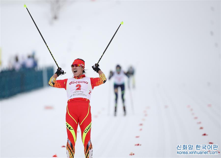 （亚冬会）（3）越野滑雪——满丹丹为中国代表团赢得首金