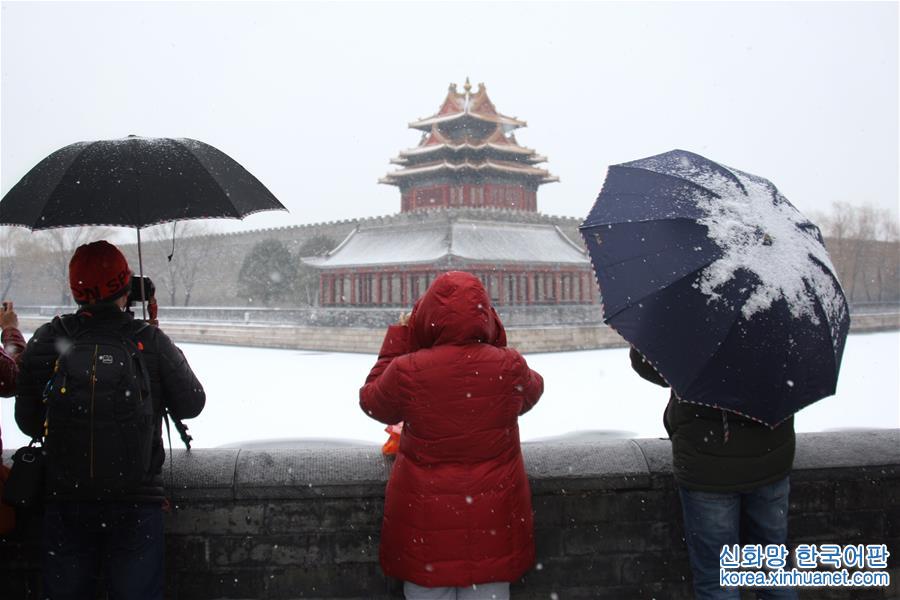 （环境）（12）北京迎来降雪天气