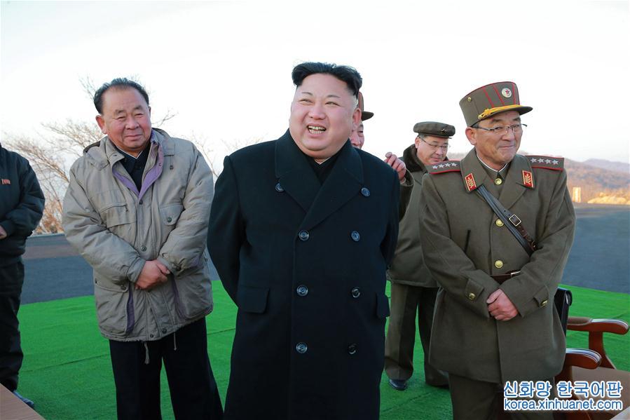 （国际）（3）金正恩指导朝鲜人民军发射4枚弹道火箭 