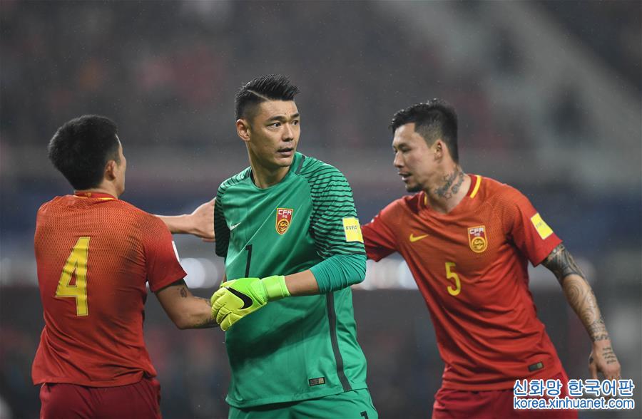 （体育）（42）足球——世预赛：中国队战胜韩国队