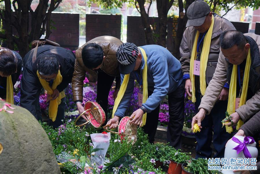 （社会）（6）南京举行生态葬集体安放暨公祭仪式