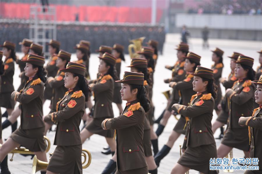 （国际）（4）朝鲜举行阅兵式