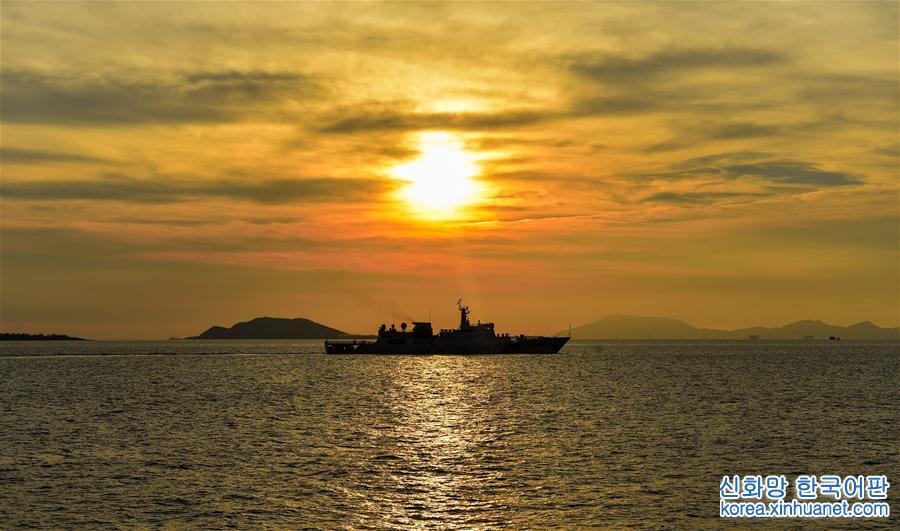 （法治）（4）中国海警启程参加中越海警北部湾共同渔区海上联合检查