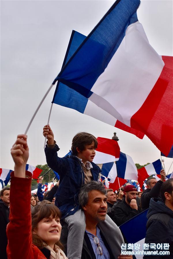 （国际）（5）马克龙在法国总统选举第二轮投票中获胜