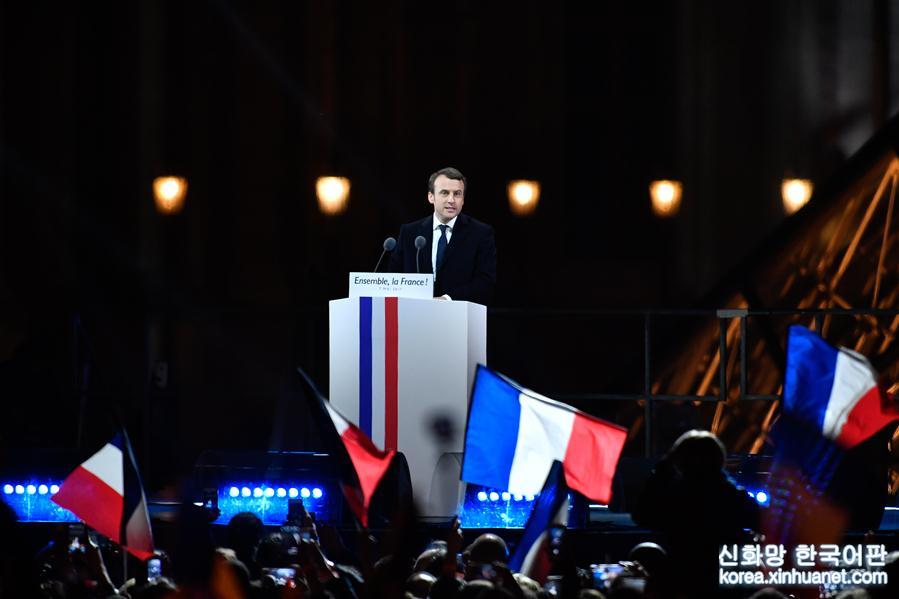 （国际）（6）马克龙在法国总统选举第二轮投票中获胜