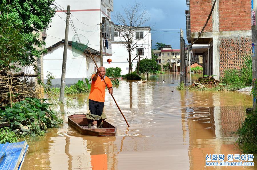 （抗洪救灾）（4）强降雨致广西约109万人受灾