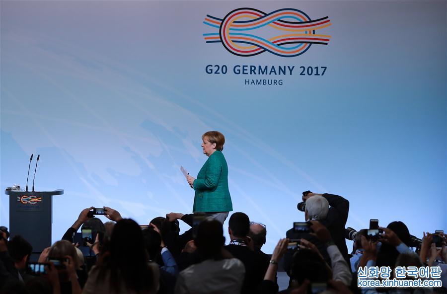 （新華視界）（3）默克爾出席G20峰會新聞發布會