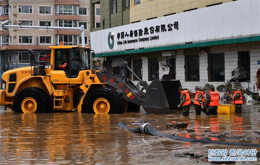 （突发事件）（6）强降雨致吉林永吉县城内涝