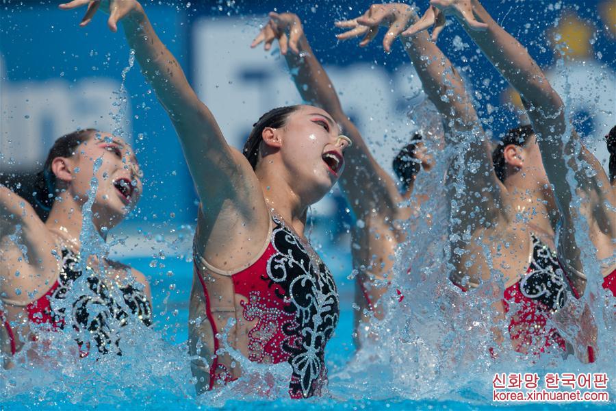 （游泳世锦赛）（5）中国队获花游集体技术自选银牌 