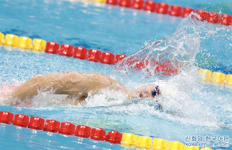 （游泳世锦赛）（6）游泳——男子400米自由泳：孙杨夺冠