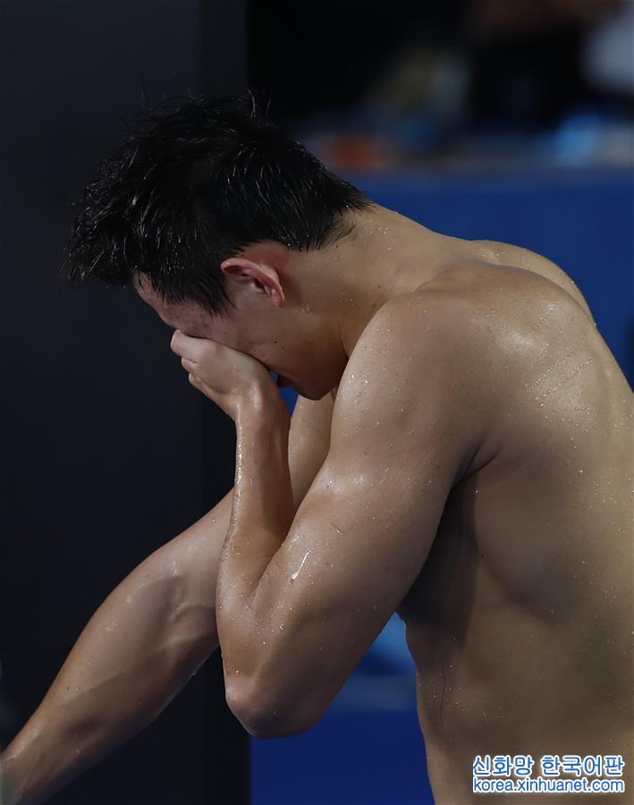 （游泳世锦赛）（3）游泳——孙杨获男子800米自由泳第五名