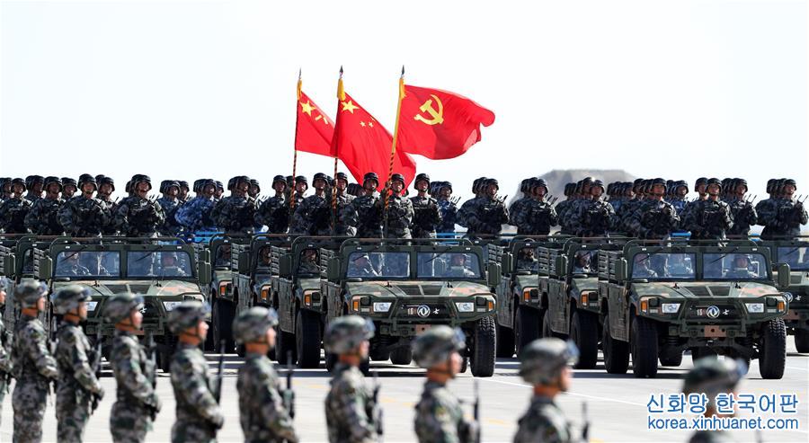 （建军90周年阅兵）（6）庆祝中国人民解放军建军90周年阅兵举行