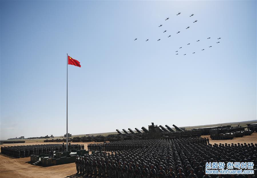 （建军90周年阅兵）（35）庆祝中国人民解放军建军90周年阅兵举行