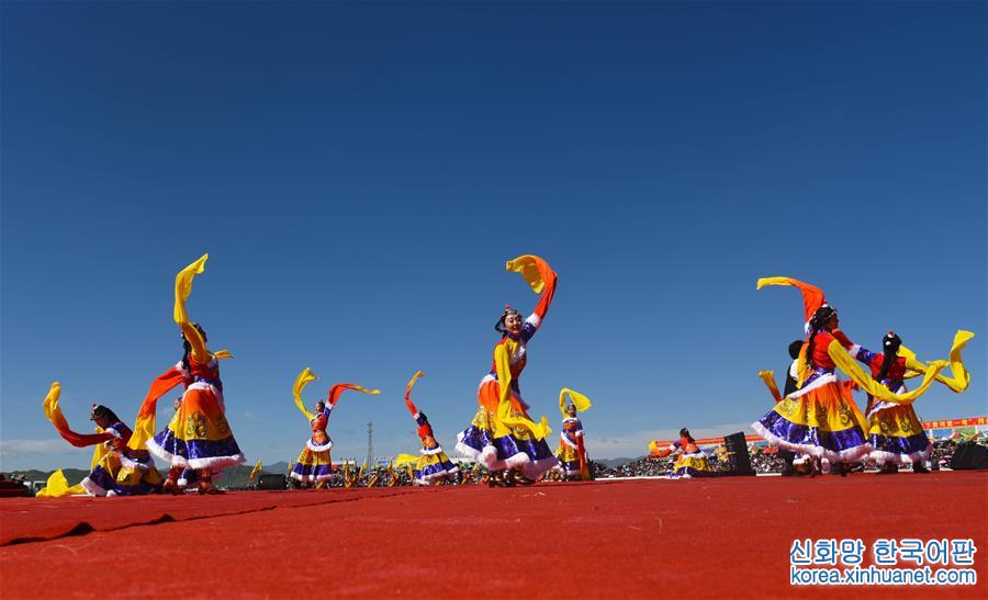 （社会）（4）第十一届格萨尔赛马节在甘南玛曲开幕