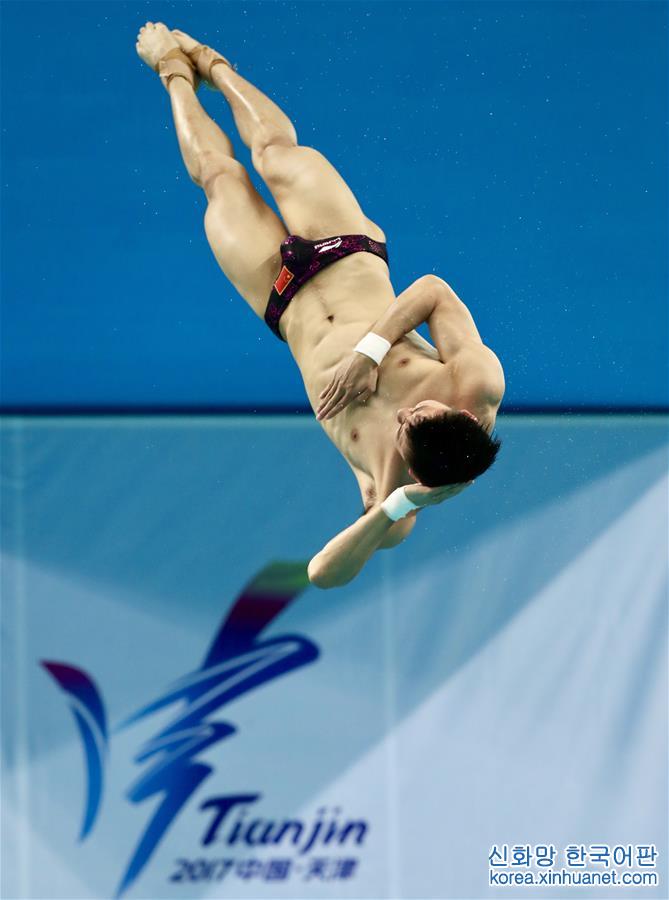 （全运会）（2）跳水——男子10米跳台：陈艾森夺冠