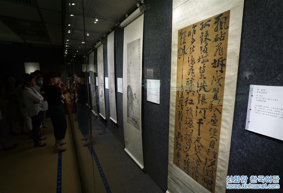 （新华视界）（1）南京博物院举办徐渭、陈淳书画艺术特展