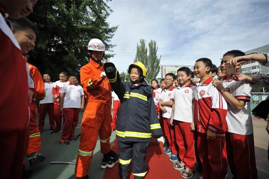 #（教育）（3）河北承德：开学第一课 消防安全记心间