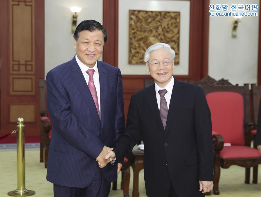 （时政）刘云山对越南进行正式访问
