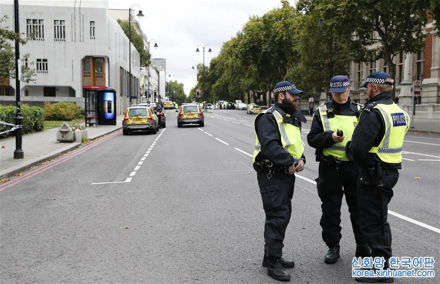 （国际）（2）英国伦敦发生汽车撞人事件致11名行人受伤