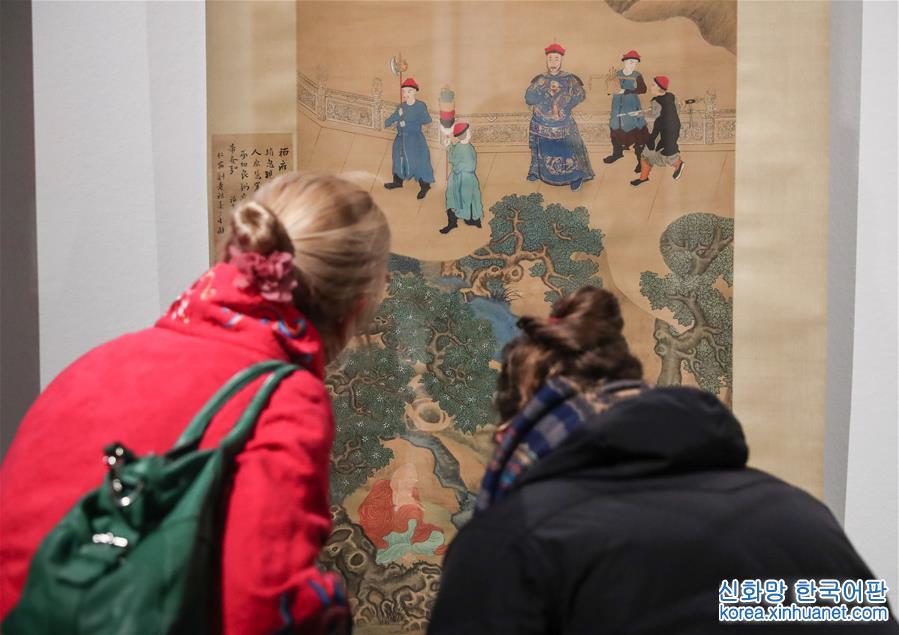 （国际）（6）中国明清肖像画展在柏林开幕 
