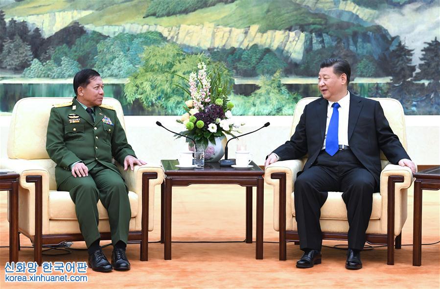 （时政）习近平会见缅甸国防军总司令 
