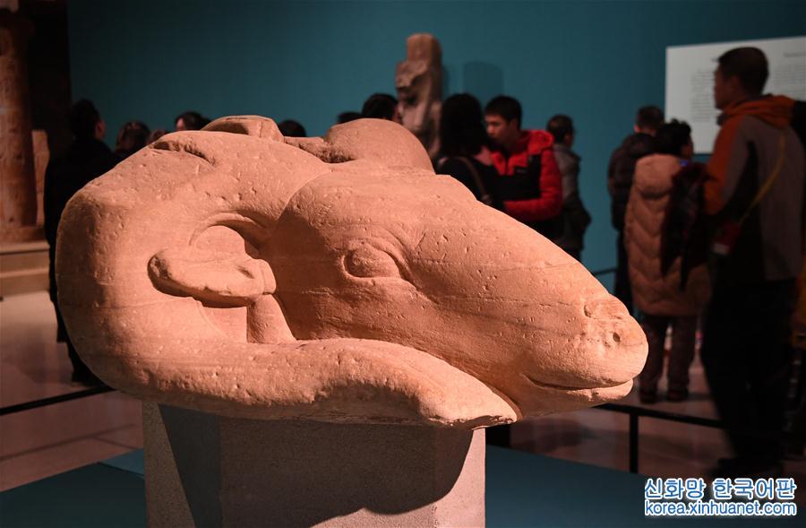 (文化)（2）古埃及文物展走进中原