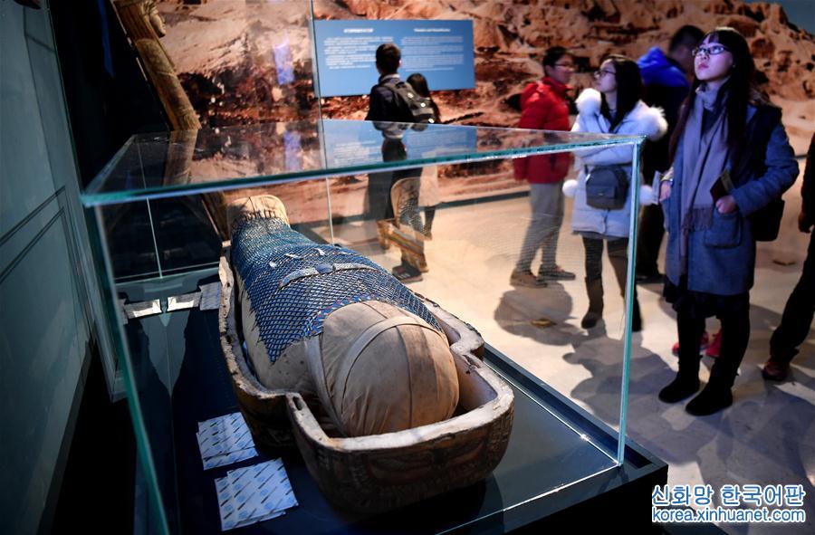 (文化)（4）古埃及文物展走进中原