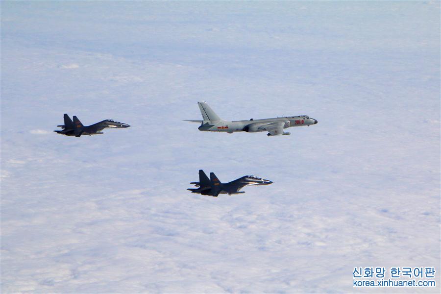 （军事）（2）中国空军多型战机成体系远洋训练