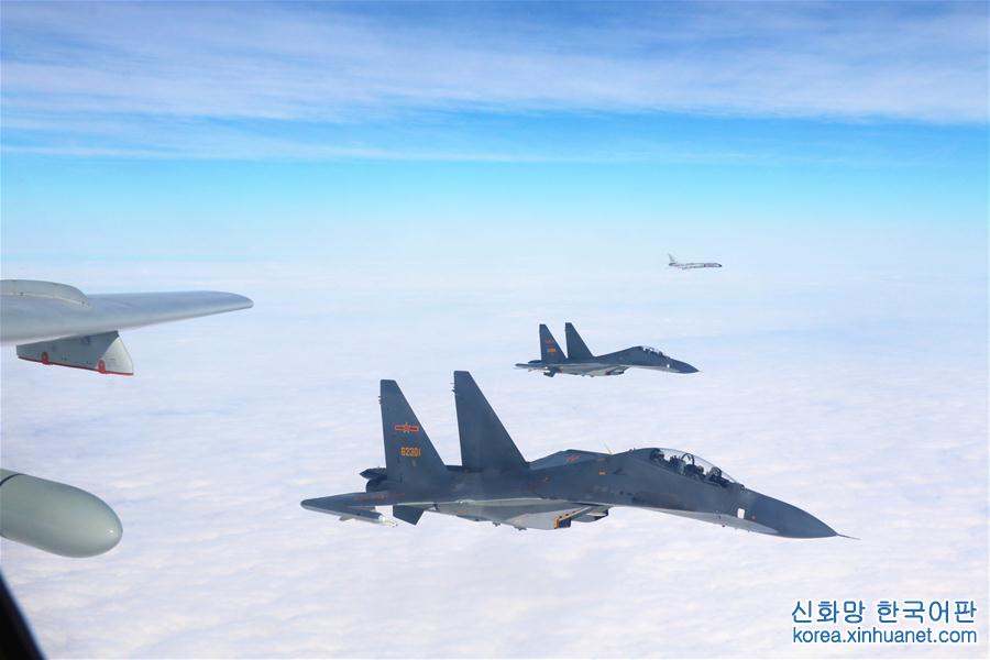 （军事）（5）中国空军多型战机成体系远洋训练